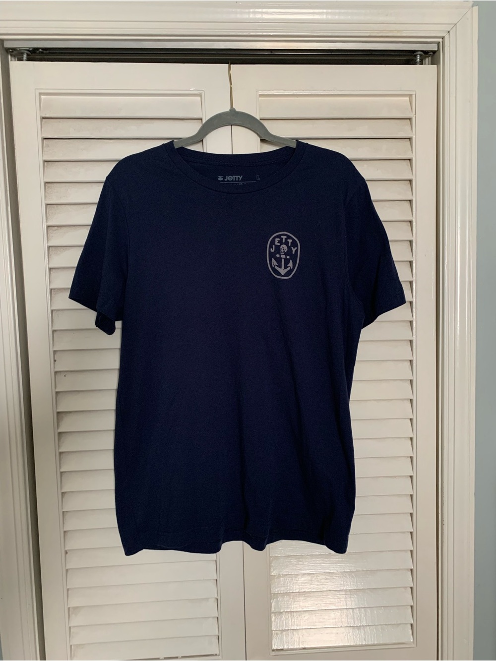 Jetty Supply navy blue shirt